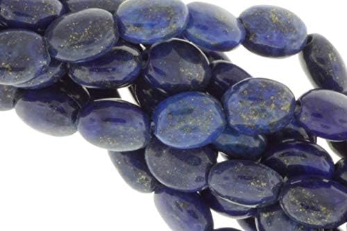 Royal Blue Lapis Lazuli 9x7mm Smooth Ovals 16