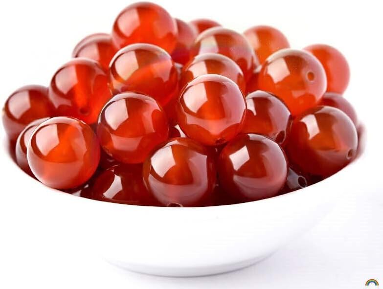 12mm Natural Stone Carnelian Round 50 Strand Beads Jewelry Making DIY CHIK-STRD-87716