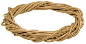 Bead Landing 2mm Tan Round Leather Cord – 8 Yards Per Pack, 96 Yards Total for Jewelry Making, Braiding, Beading & Craft Projects, 12 Pack