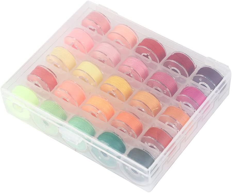 25pcs/Set DIY Crystal Beading Cord Seed Beads Cord String Beading Thread for Jewelry Making Supply Bead Thread (Color : As Shown Size : One Size)