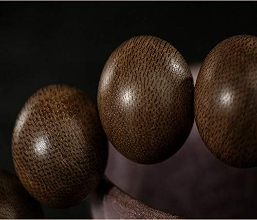 GLW 16mm Nha Trang Mala Meditation Wild Agarwood Aloewood Prayer Beads #4789