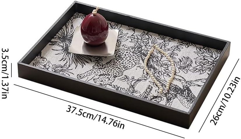 Tray Home Porch Storage Tray Living Room Aromatherapy Candle Decoration Tray Serving Trays(B)