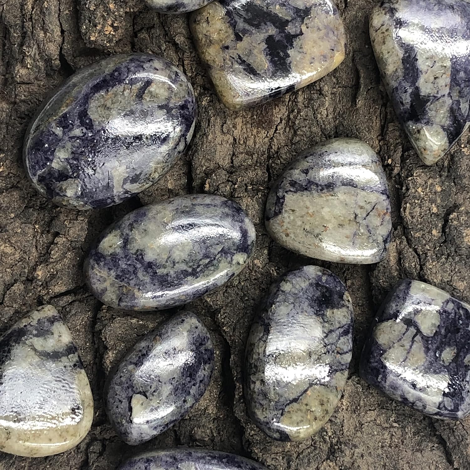 Natural TIFANNY Gemstone Loose Cabochon Lot For Jewelry Making, Loose Gemstone For Ring, Earring & Pendant Necklace, Jewelry Making Cabochons, Healing Gemstones