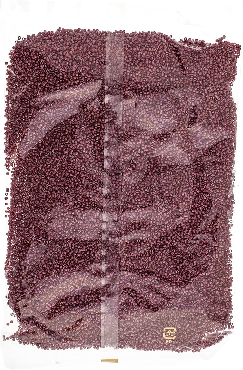 Miyuki Delica 11/0 - Frosted Glazed Rainbow Pink Rosewood Matte AB DB2308-250gms Bag of Japanese Glass Beads Bulk Bag of Japanese Glass Beads