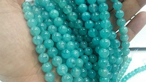 8mm amazonite round beads, medium beads, length in 40 cm