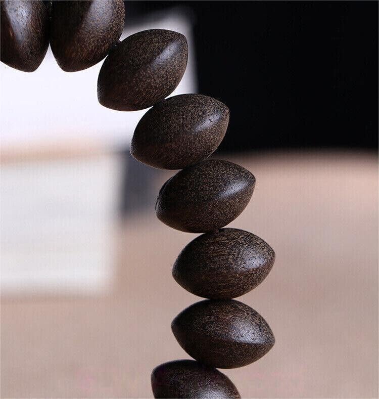 Malaysia All Natural Agarwood Abacus Beads Buddhist Unisex Prayer