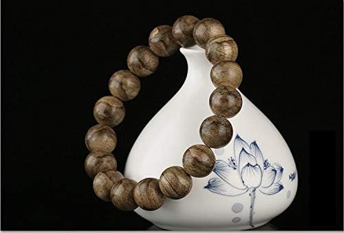 GLW Tarakan 12 Mm Japa Mala Meditation Wild Agarwood Aloewood Prayer Beads #3255
