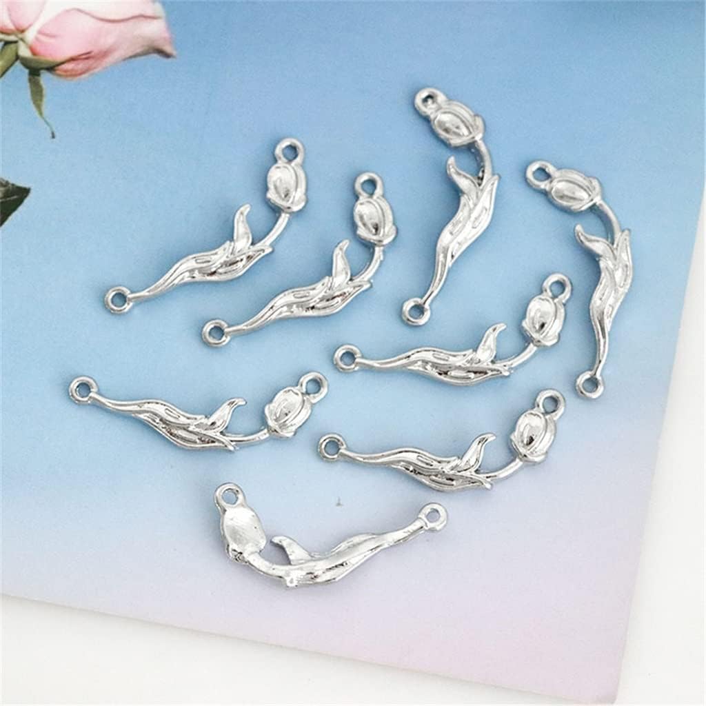 Alloy Plating Hole Jewelry Charm Handcraft DIY Accessories Material Kit