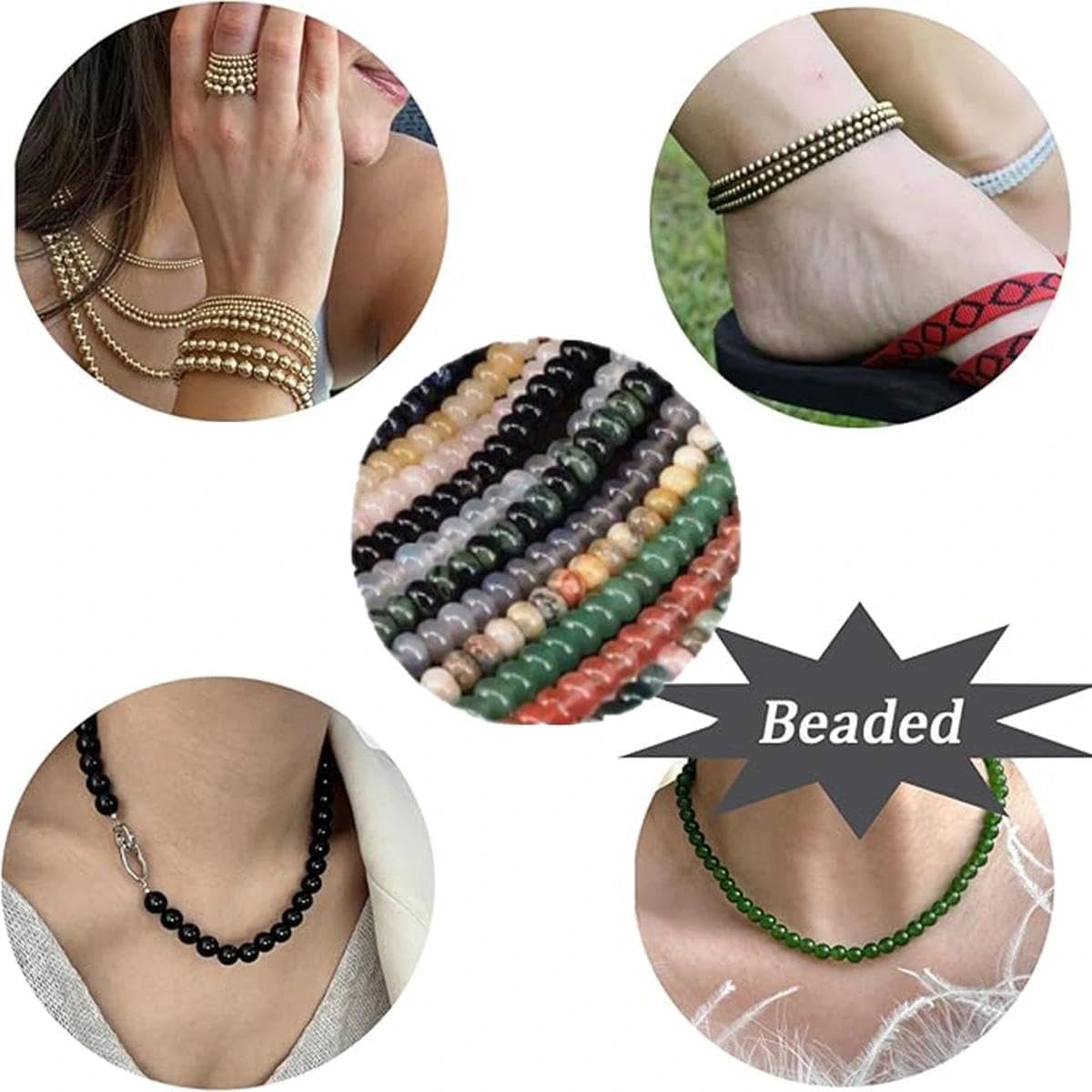 Electric Bead Spinner Stainless Steel,Auto Needle Alignment,3 Speed Adjustable,Dual Channel Bead Stringing,Fast Beading Tool Spinner for Bracelet DIY