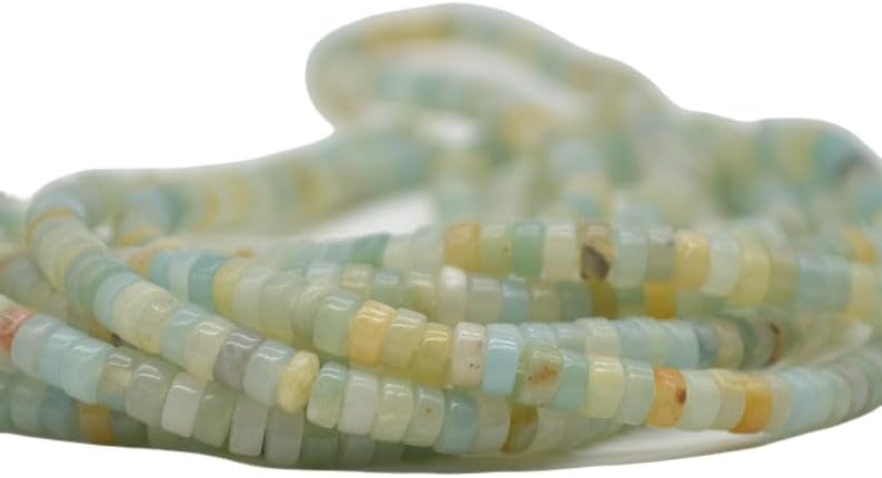 13 inch Strand of Natural gem Multi-Colour, 4x2mm rondelle Smooth Beads for DIY Jewelry Making. | Beads_05696