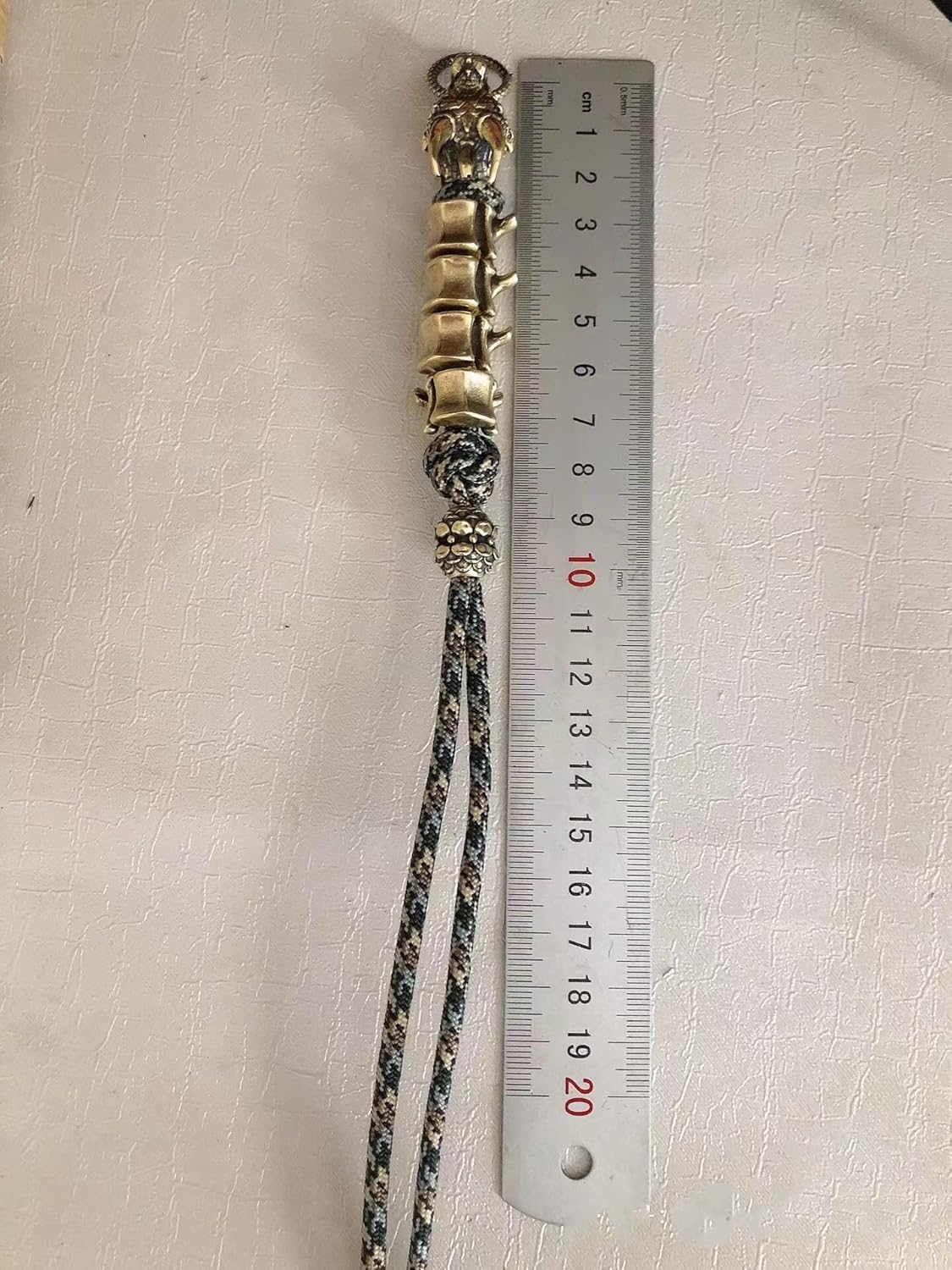 Brass bead EDC Bead gold dragon DIY keychain Paracord Keychain Bead,Lanyard Bead,Brass Charms