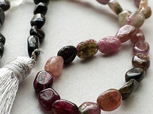 1 Strand Natural Multi Tourmaline Oval Beads, Tourmaline Gemstone, Multi Tourmaline Necklace, 5x7mm Approx, 12 Inch