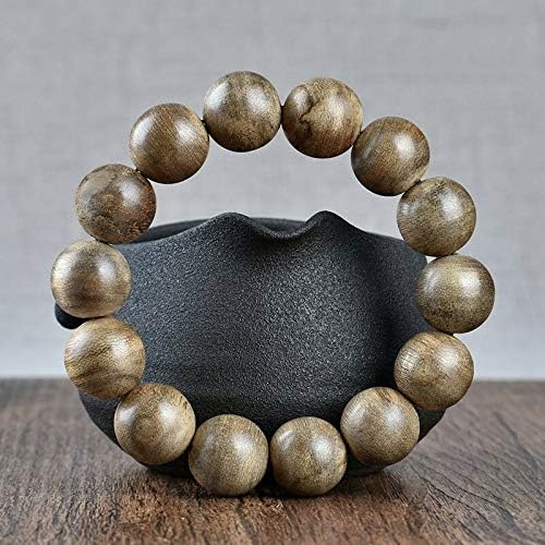 GLW Malas Prayer Beads Malinao Genuine Natural Wild Agarwood Aloewood 14mm #4675