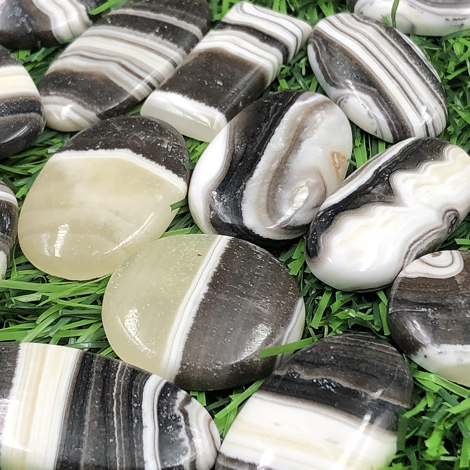 Natural ZEBRA JASPER Gemstone Loose Cabochon Lot For Jewelry Making, Loose Gemstone For Ring, Earring & Pendant Necklace, Jewelry Making Cabochons, Healing Gemstones