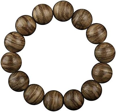 GLW Tarakan 16 Mm Japa Mala Meditation Wild Agarwood Aloewood Prayer Beads New #3257