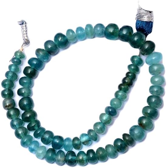 13 inch Strand of Natural gem Grandidierite, 4-6mm rondelle Smooth Beads for DIY Jewelry Making. | Beads_03818