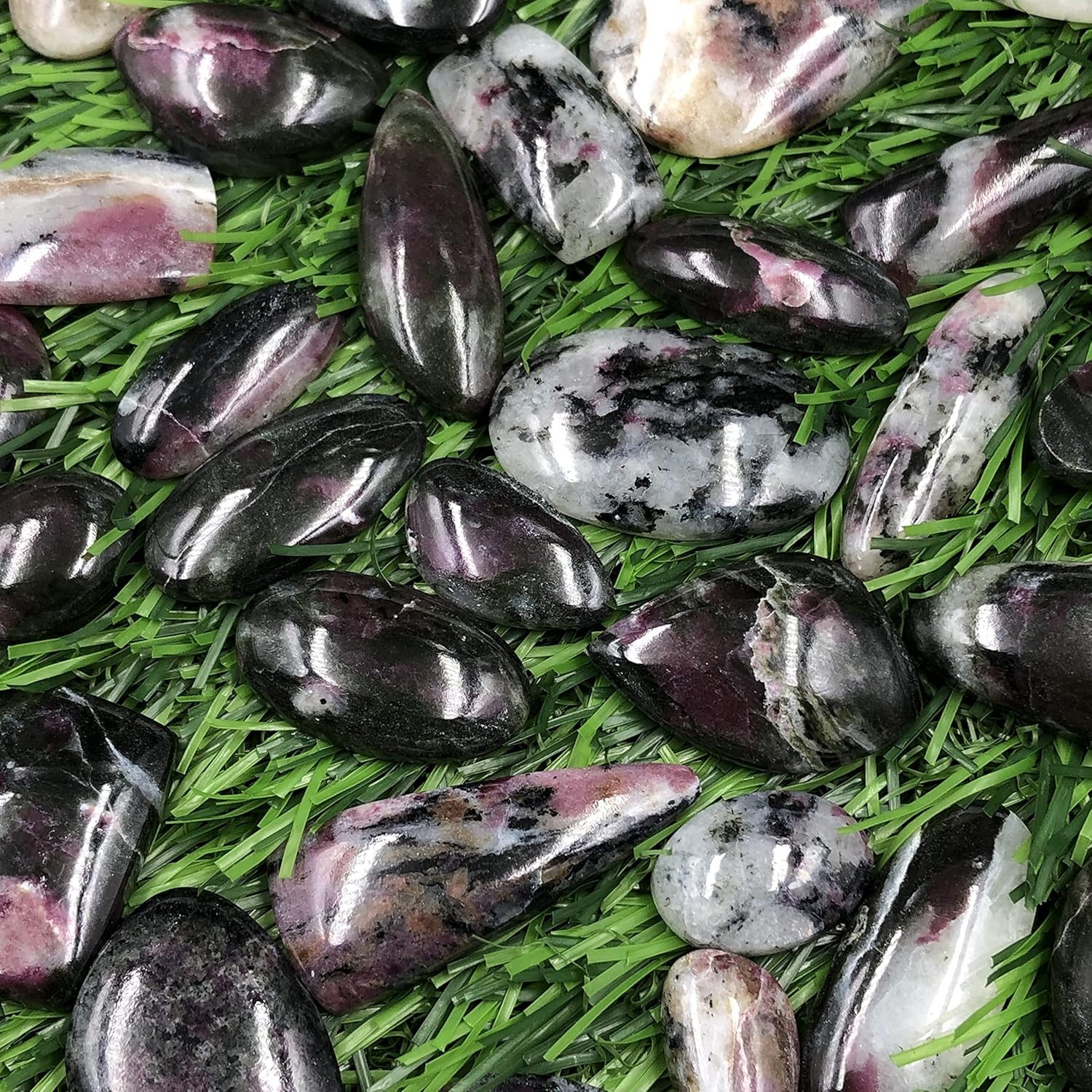 Natural EDYULITE Gemstone Loose Cabochon Lot For Jewelry Making, Loose Gemstone For Ring, Earring & Pendant Necklace, Jewelry Making Cabochons, Healing Gemstones