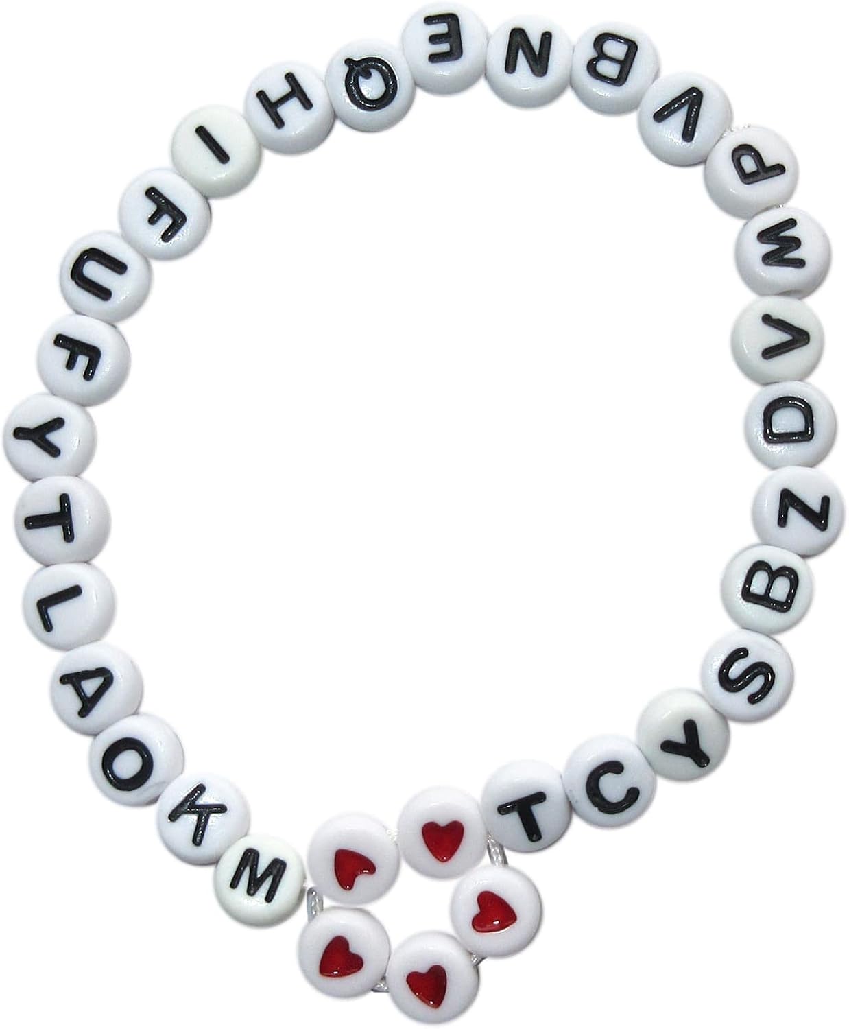 Creatology White Circular Alphabet Beads, 12 Packs: 340 ct. (4,080 Total), 7.5mm