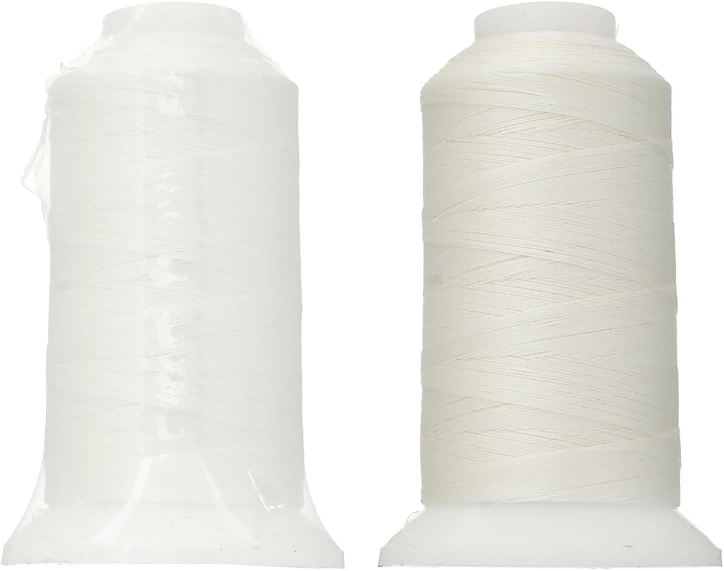 10 Spools John Bead Good Thread 500m White Bonded Nylon Beading Threads for Jewelry Making Craft Projects