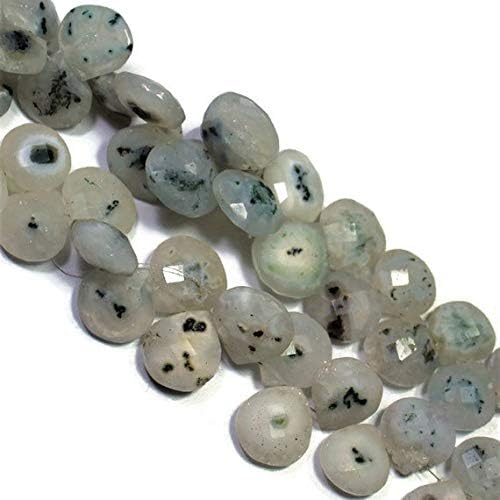 Solar Quartz Beads, Faceted Heart Beads, Solar Quartz Beads Faceted Cube Beads, 11 to 16 mm Approx, 7