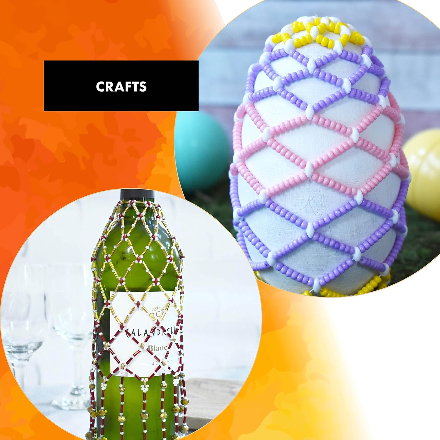 Beadalon Wildfire, 0.006 in, 0.15 mm, Break Strength 10 lb / 4.5 kg, Beige, 300 yd / 274.3 m