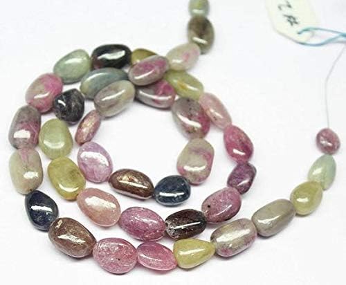 Multi Sapphire Smooth Oval Polished Oval Gemstone Loose Craft Beads Strand 9 Inch Long 8mm 12mm Code-HIGH-26998