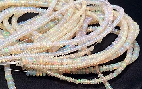 Ethiopian Opal Bead, Welo Opal, Plain Ethiopian Opal Beads, Opal Round Beads, 2.5mm - 4.5mm Beads, 15 Inch Strand