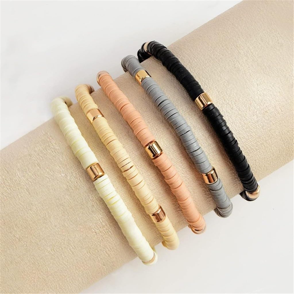 SIDUFHAOPKLL 2350 Piece DIY Bracelet Kit Girls Clay Bead Making