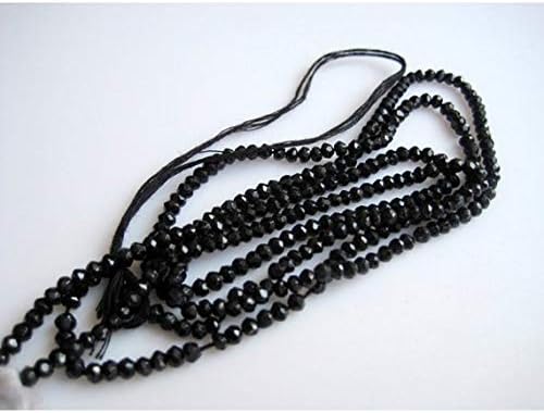 13 inch natural beads strand of 3mm faceted rondelle coated quartz gemstone beads for DIY jewelry - necklace, bracelet, earring, ring.