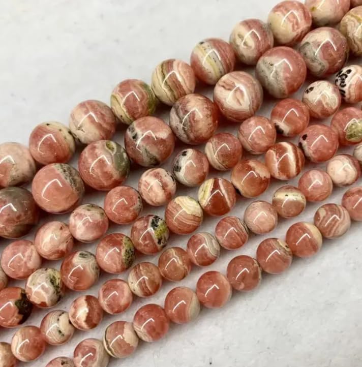 Natural Pink Gemstone DIY Loose Beads for Jewelry Making