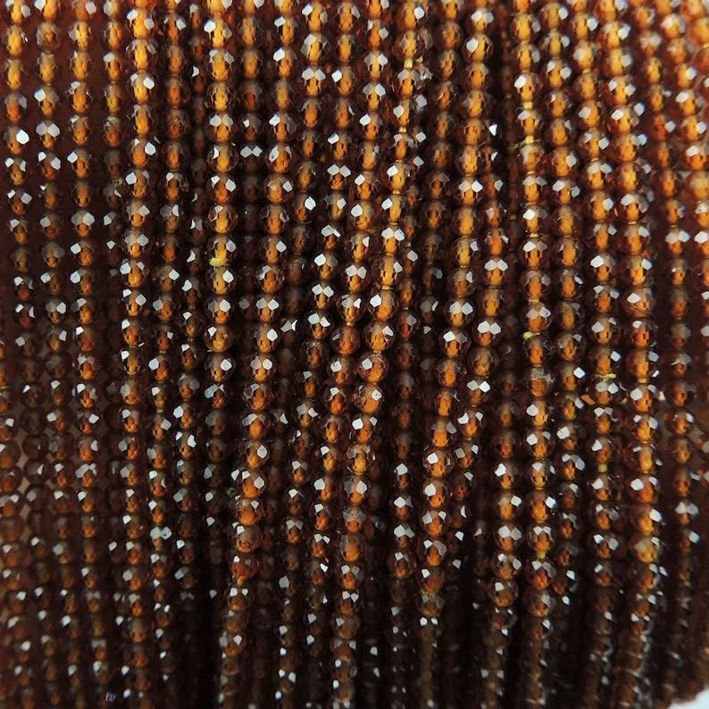 13 inch Strand of Natural gem Hematite, 2mm Rondelle Faceted Beads for DIY Jewelry Making. | Beads_04617