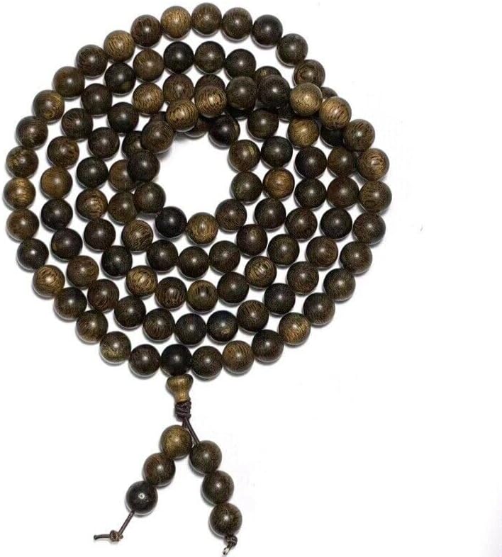 Agarwood Brunei Agarwood Old Material 8mm Round Beads Strings Buddha Beads Rosary Beads