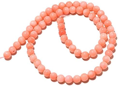 10 Strands Wholesale Pink Coral Beads, Coral Round Beads, 6mm Round Beads, Pink Coral Necklace, 15 Inch Each