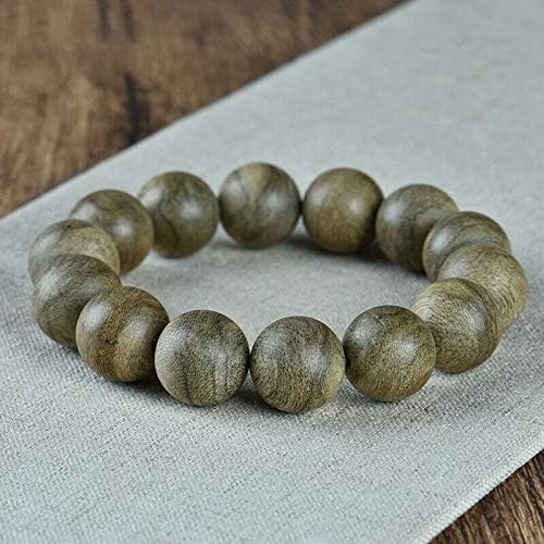 GLW 15mm Mala Prayer Beads Genuine Natural Wild Brunei Darussalam Agarwood #4318