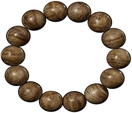 GLW HaiNan 15.7 Mm Mala Meditation Wild Agarwood Aloewood Prayer Beads #4783