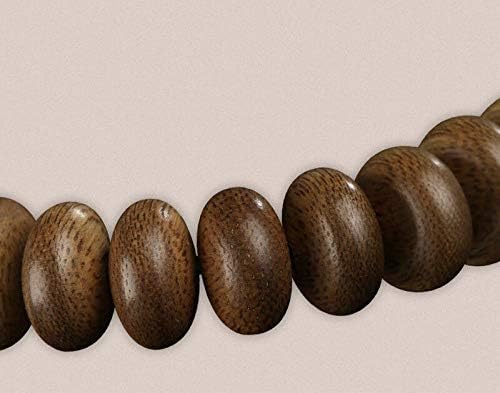 GLW Meditation MALA Prayer beads Indonesia Genuine Wild Agarwood Aloewood 7 mm #4951