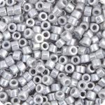 Miyuki Delica 11/0 - Grey Ghost Opaque Luster DB1570-250gms Bag of Japanese Glass Beads Bulk Bag of Japanese Glass Beads