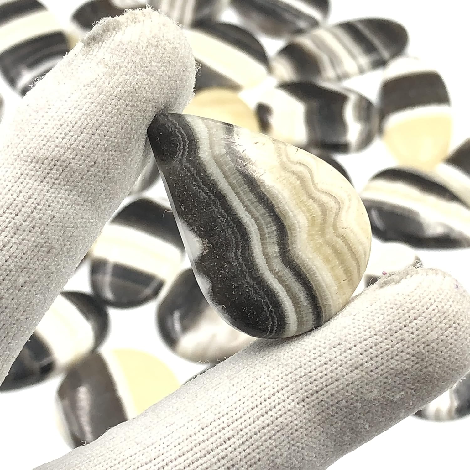 Natural ZEBRA JASPER Gemstone Loose Cabochon Lot For Jewelry Making, Loose Gemstone For Ring, Earring & Pendant Necklace, Jewelry Making Cabochons, Healing Gemstones