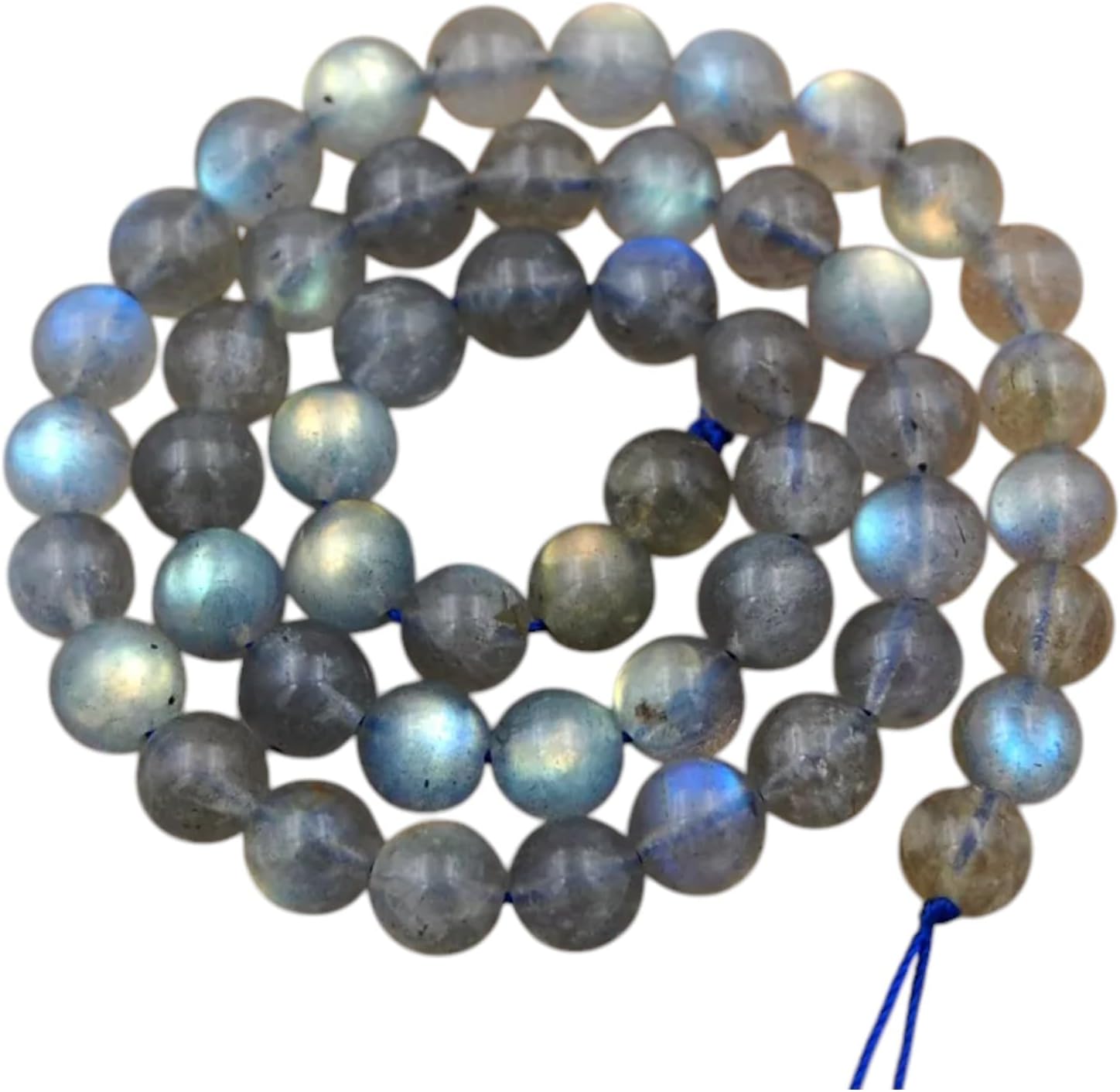 Natural Labradorite Round Beads 15.5