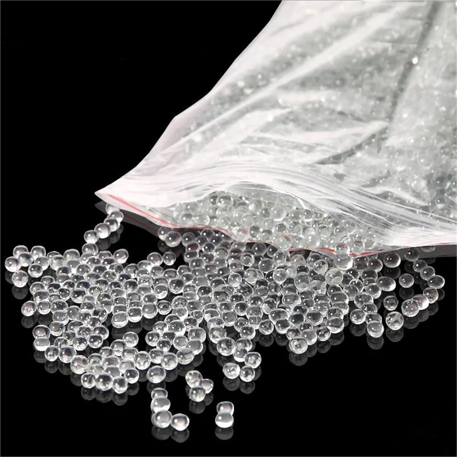 1000pcs/2000pcs DIA1mm to 11mm Small Glass Decorative Balls high Precision Transparent Glass Beads for Laboratory Experiment(10mm 1000pcs)