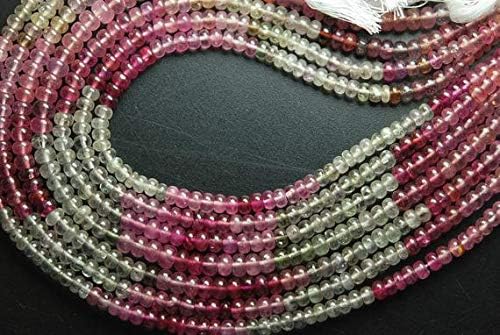 14 Inch,Super, Super AAA Natural UMBA Sapphire Smooth Roundells,Size 3.5mm Aprx Code-HIGH-56387