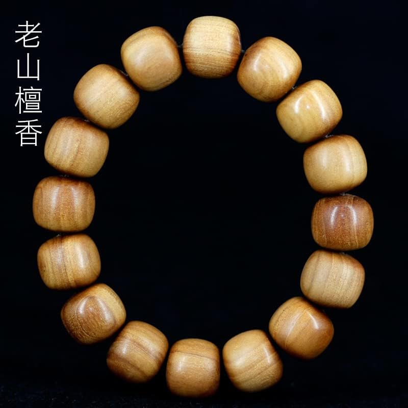老山檀香老形珠手串1.4**16颗沉符水佛珠文玩 檀香木男女念珠手链(【老山檀香老形珠】沉水款)
