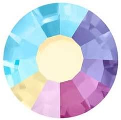 1440 Pieces SS8 Preciosa Viva 12 Flat Back Hotfix 438 11 612, Crystal AB