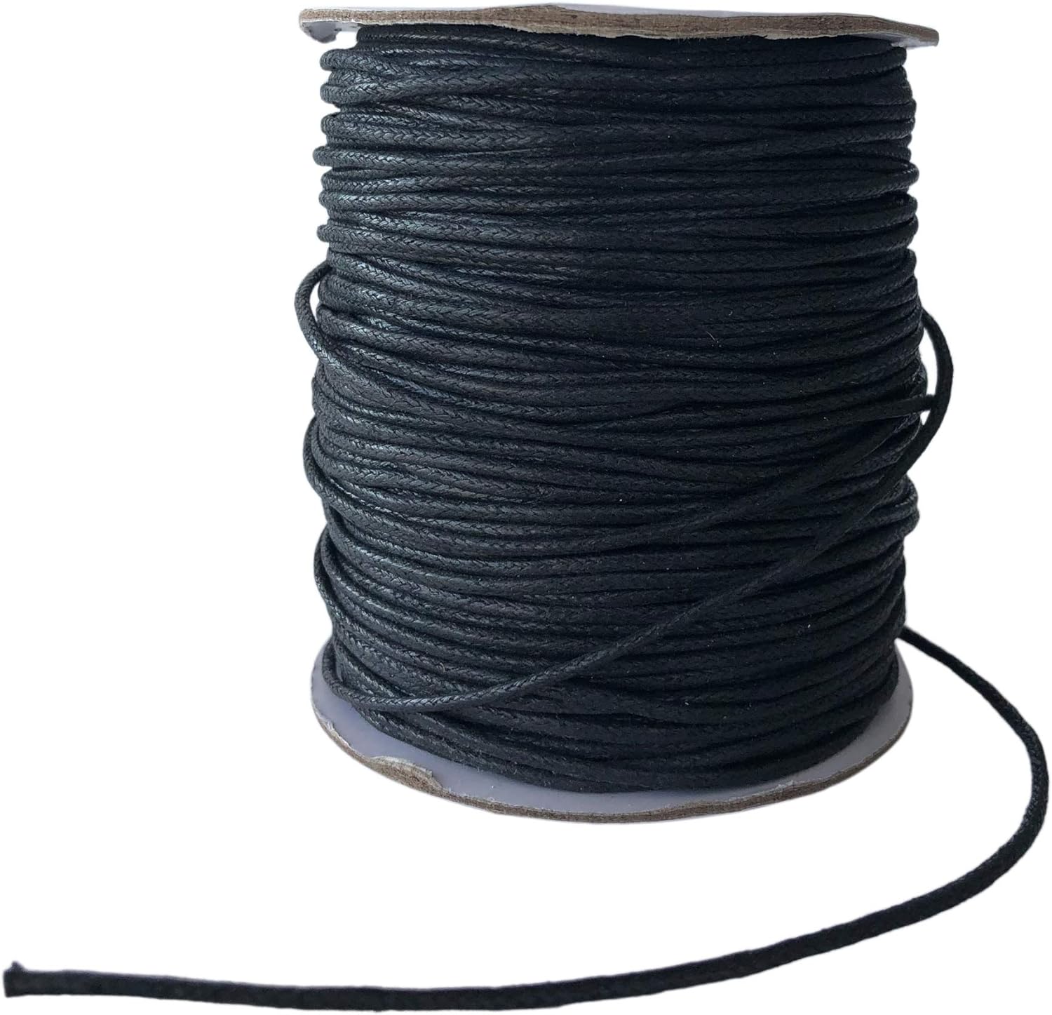 Smalltown Home 4,500 PCS Wordless Bracelet and Bookmark Kit- Black, White, Red, Green, Yellow Plastic Beads-5 Pack- 9mm Opaque 900 Count Each- 100 Yards Waxed Cotton Thread Cord + 200 Bookmarks