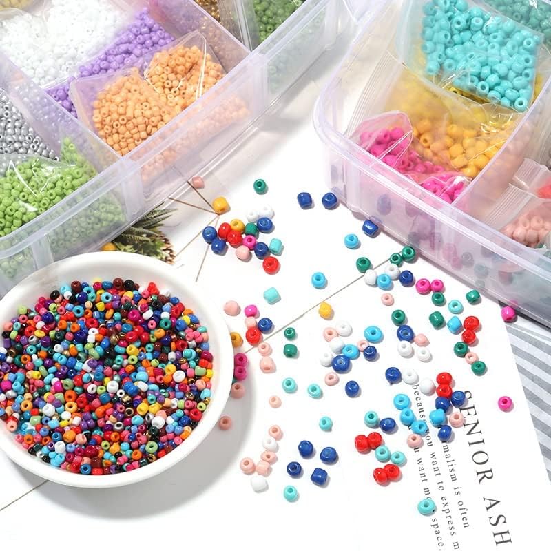 LUYILA 26300pcs DIY Beaded Jewelry Making Kit - Beginner Beading Kit Complete DIY Jewelry Kit for Adults