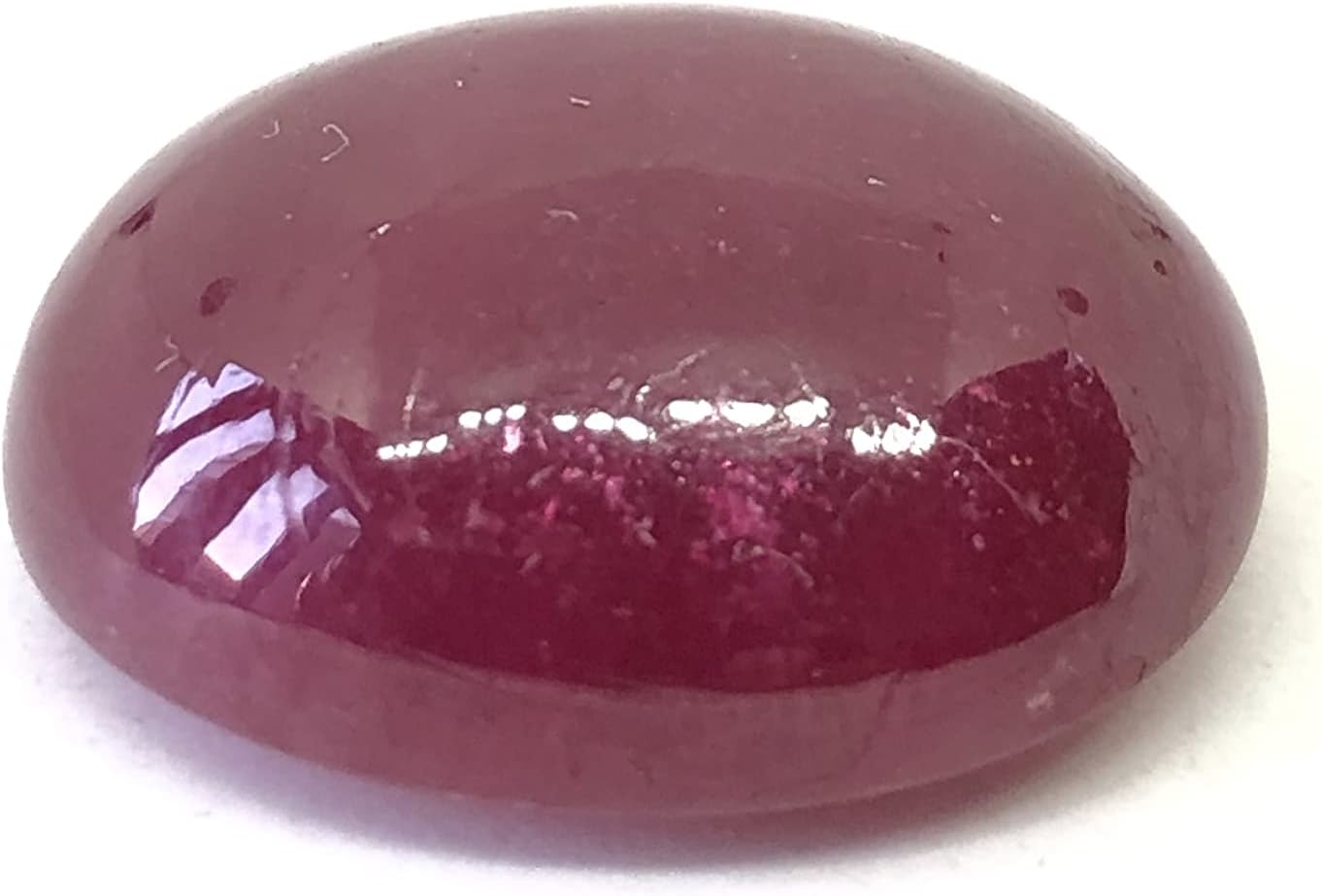 27.70 Ct Deep Red Ruby Oval Shape Cabochon Size 20x16 mm Unique Quality Valuable Loose Gemstone Best For Making Pendant, Ring Jewelry