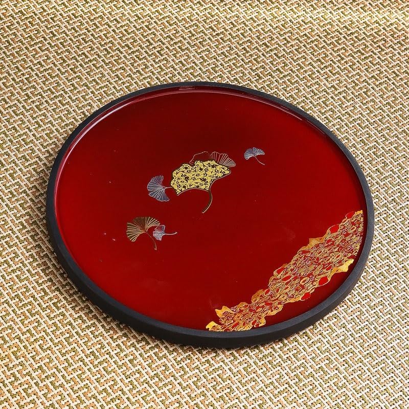 Tray Tea Tray Chinese Retro Dry Tea Tray Kung Fu Tea Tray Covered Bowl Pot Tea Tray Serving Trays(B)