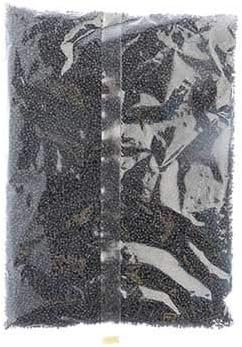 Miyuki Delica 11/0 - Duracoat Opaque Dyed Charcoal Grey DB2368-250gms Bag of Japanese Glass Beads Bulk Bag of Japanese Glass Beads