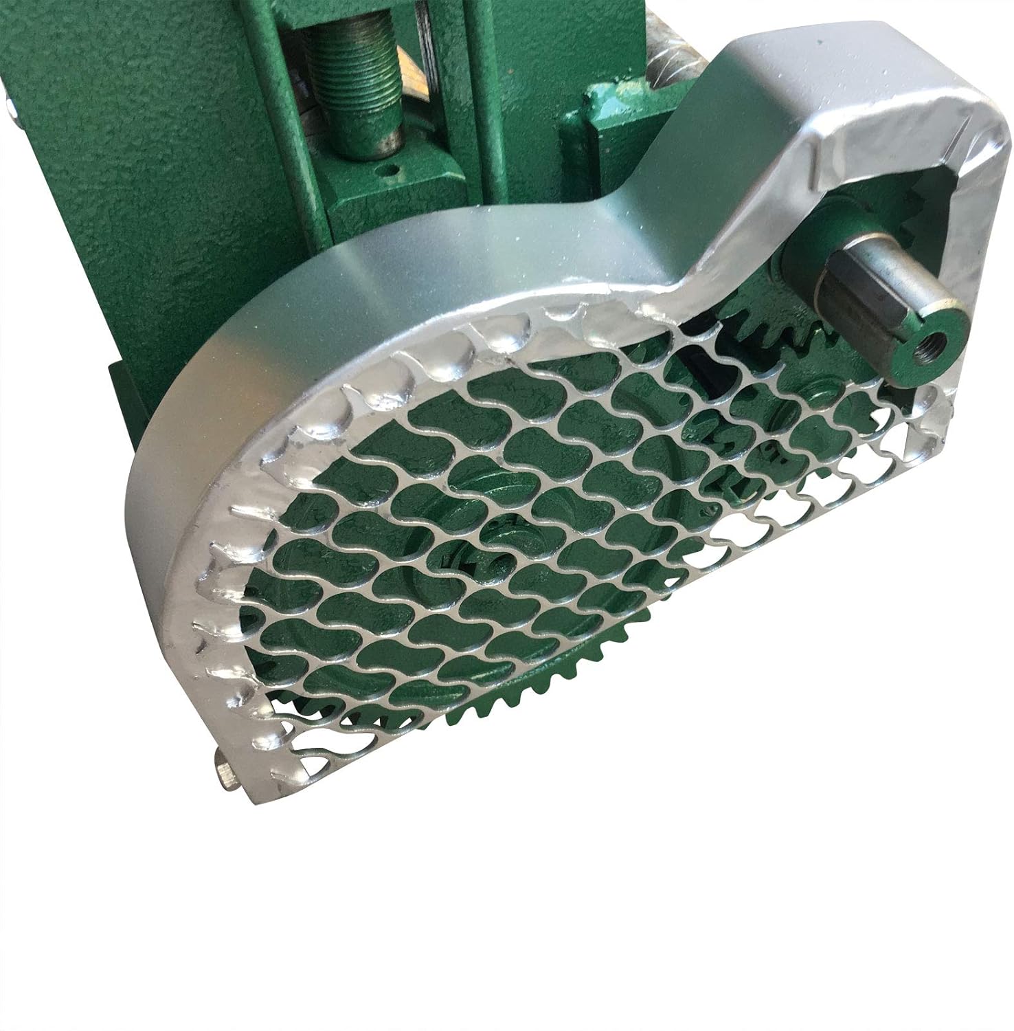 MuChaIOAK Rolling Mill Machine, Jewelry Rolling Mill Machine, Manual Combination Rolling Mill Flatten Machine Jewelry DIY Tool, Rollers Metal Wire Flat Jewelry Tool Green