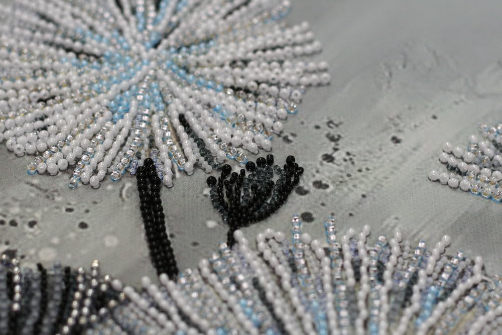 Abris Art Bead Embroidery Kit - Air Flowers